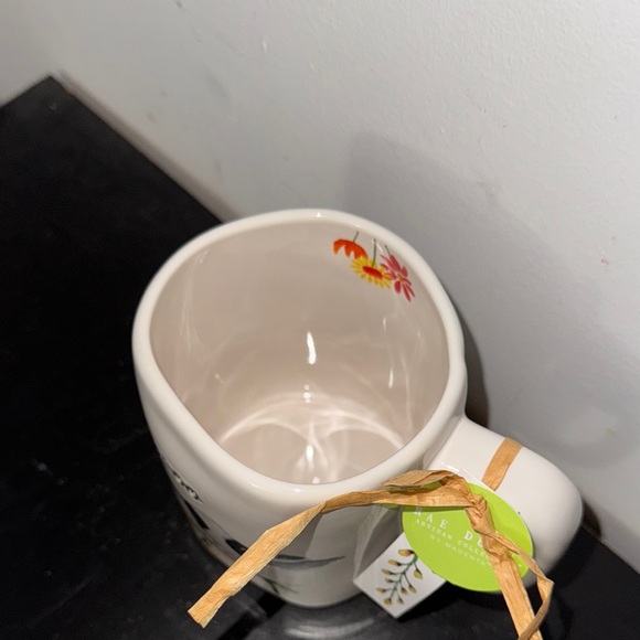 RAE DUNN White Cow coffee Mug - Picture 2 of 2